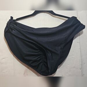 Time And Tru Black XL 16W/18W ; High Waisted Baithing Suit Bottoms